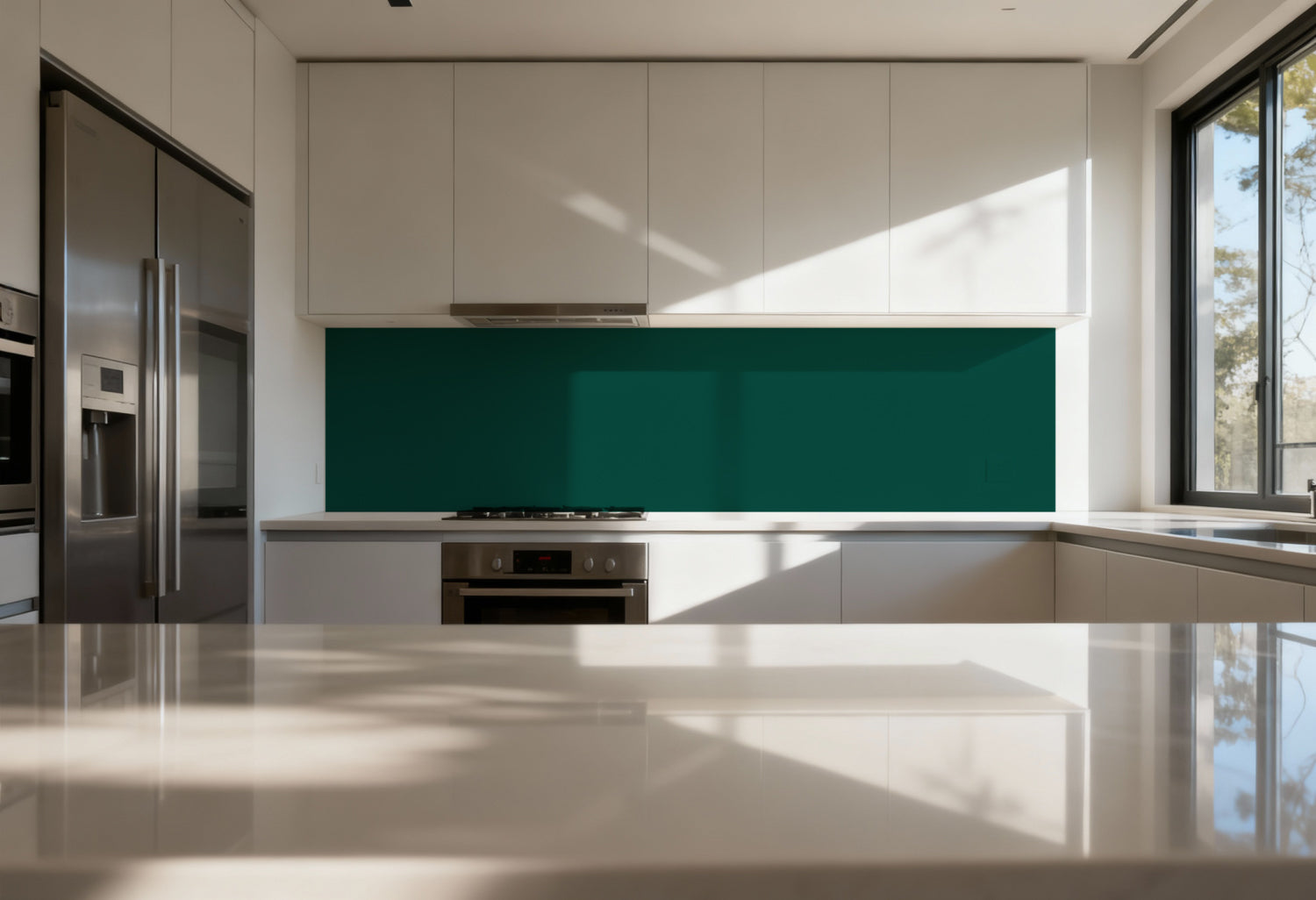 Küchenrückwand Einfarbig