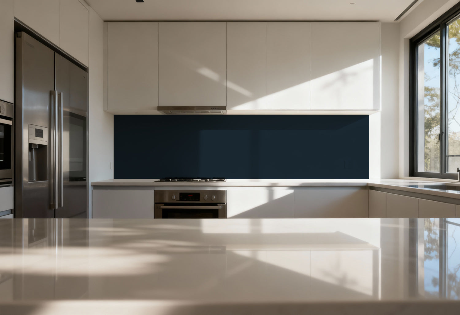 Küchenrückwand Einfarbig