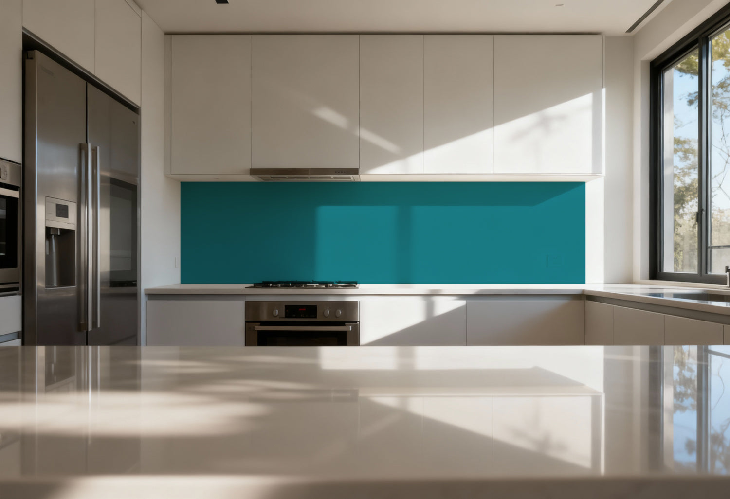 Küchenrückwand Einfarbig