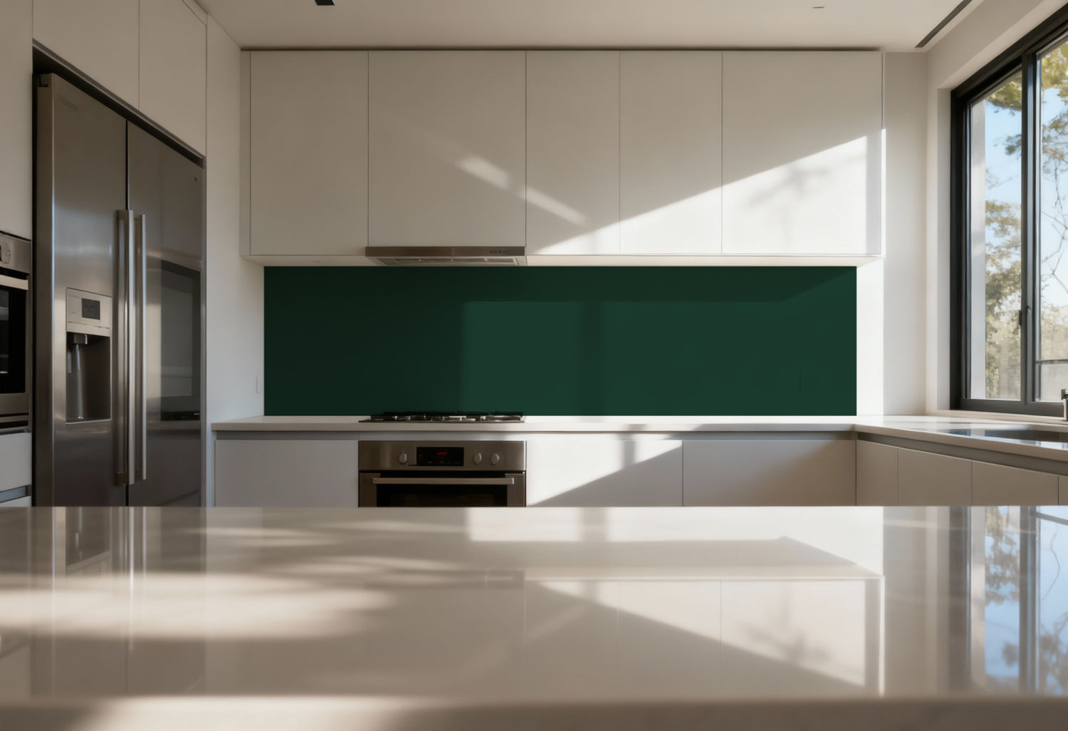 Küchenrückwand Einfarbig