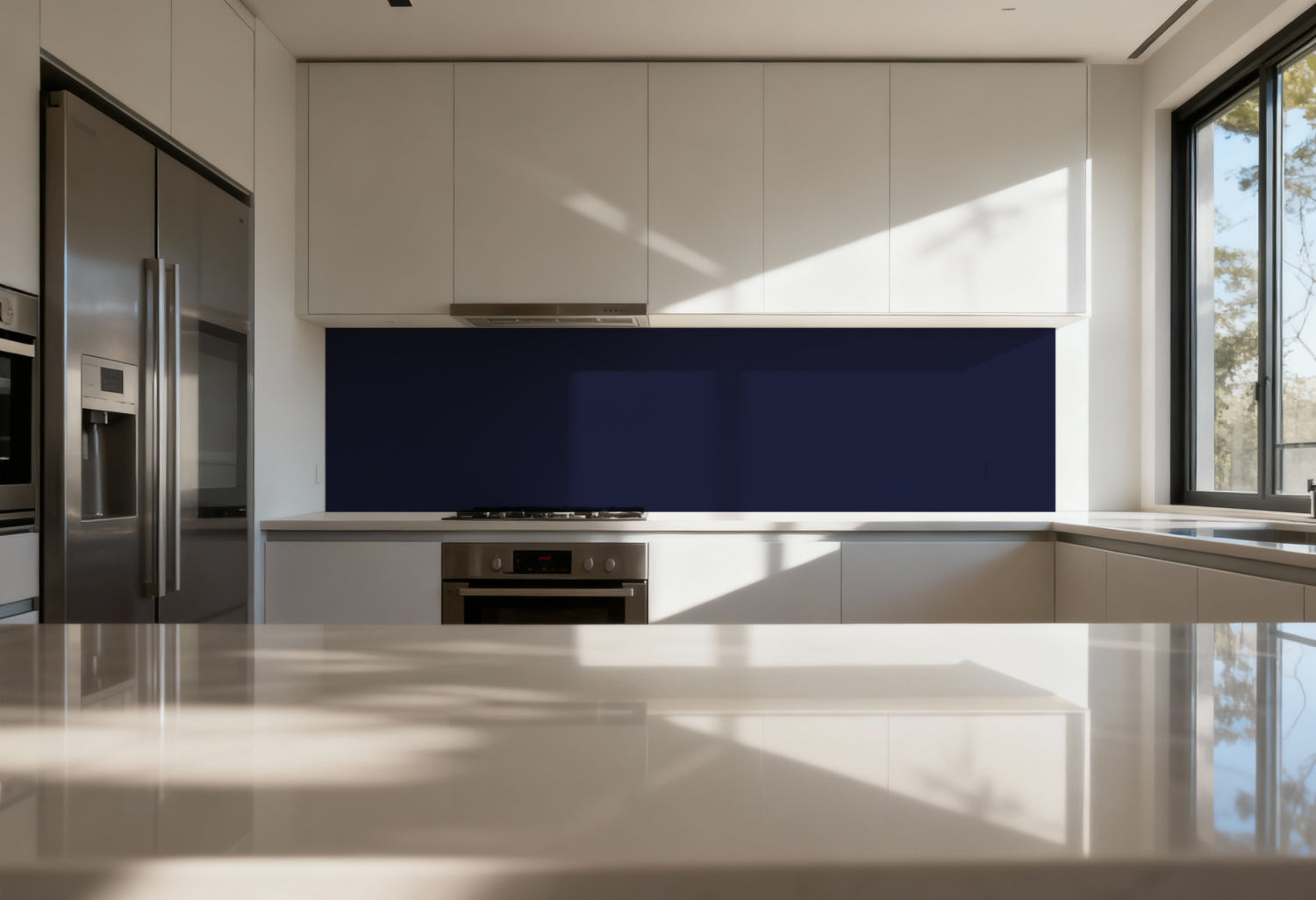 Küchenrückwand Einfarbig