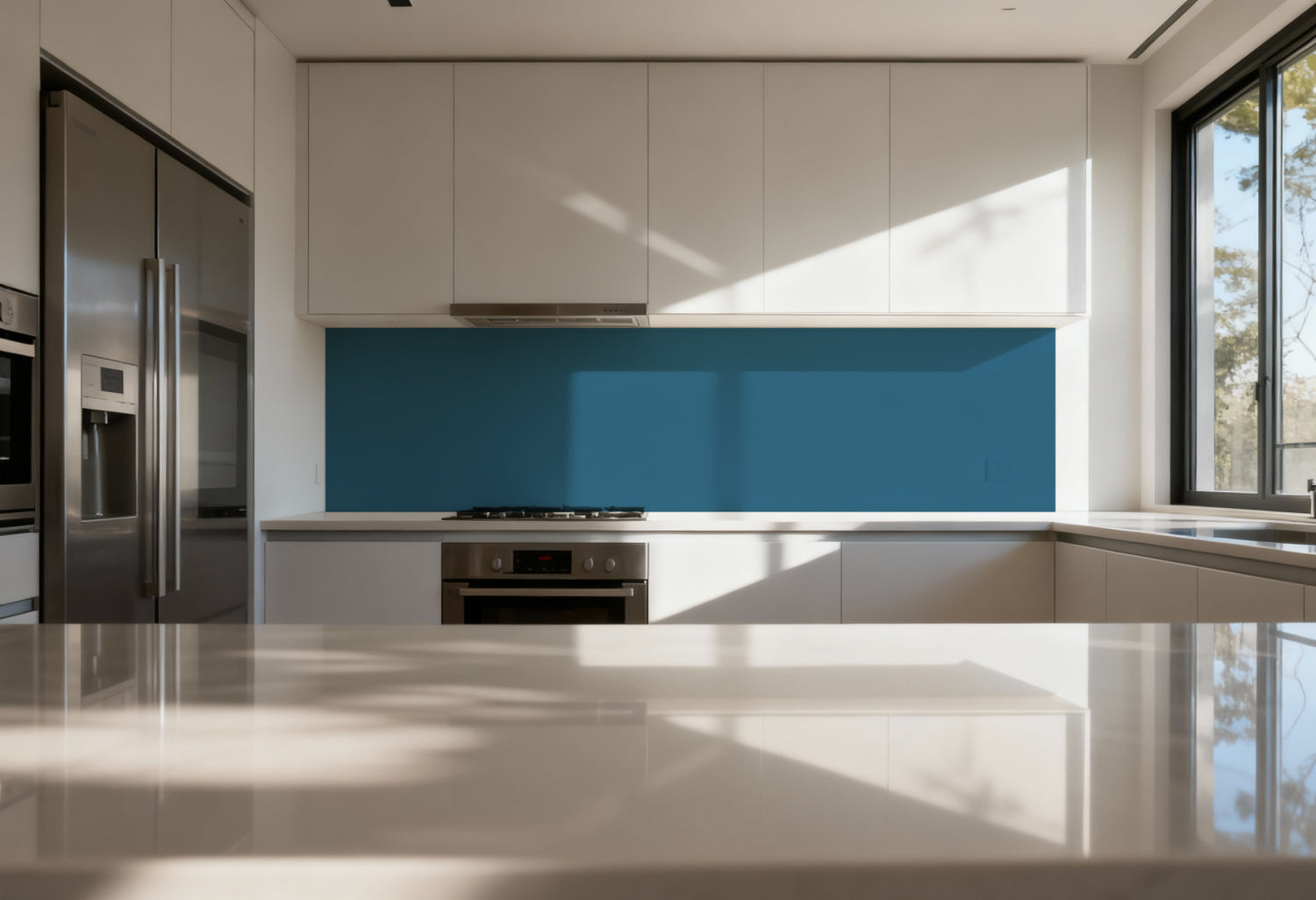 Küchenrückwand Einfarbig