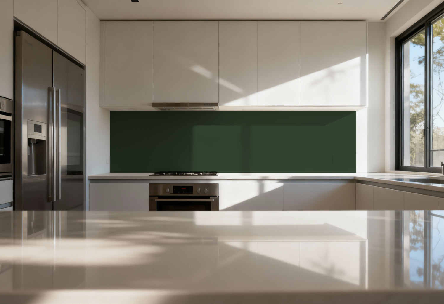 Küchenrückwand Einfarbig