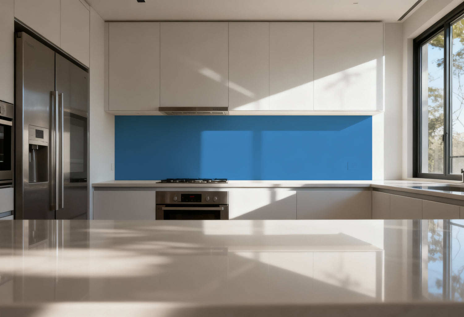 Küchenrückwand Einfarbig