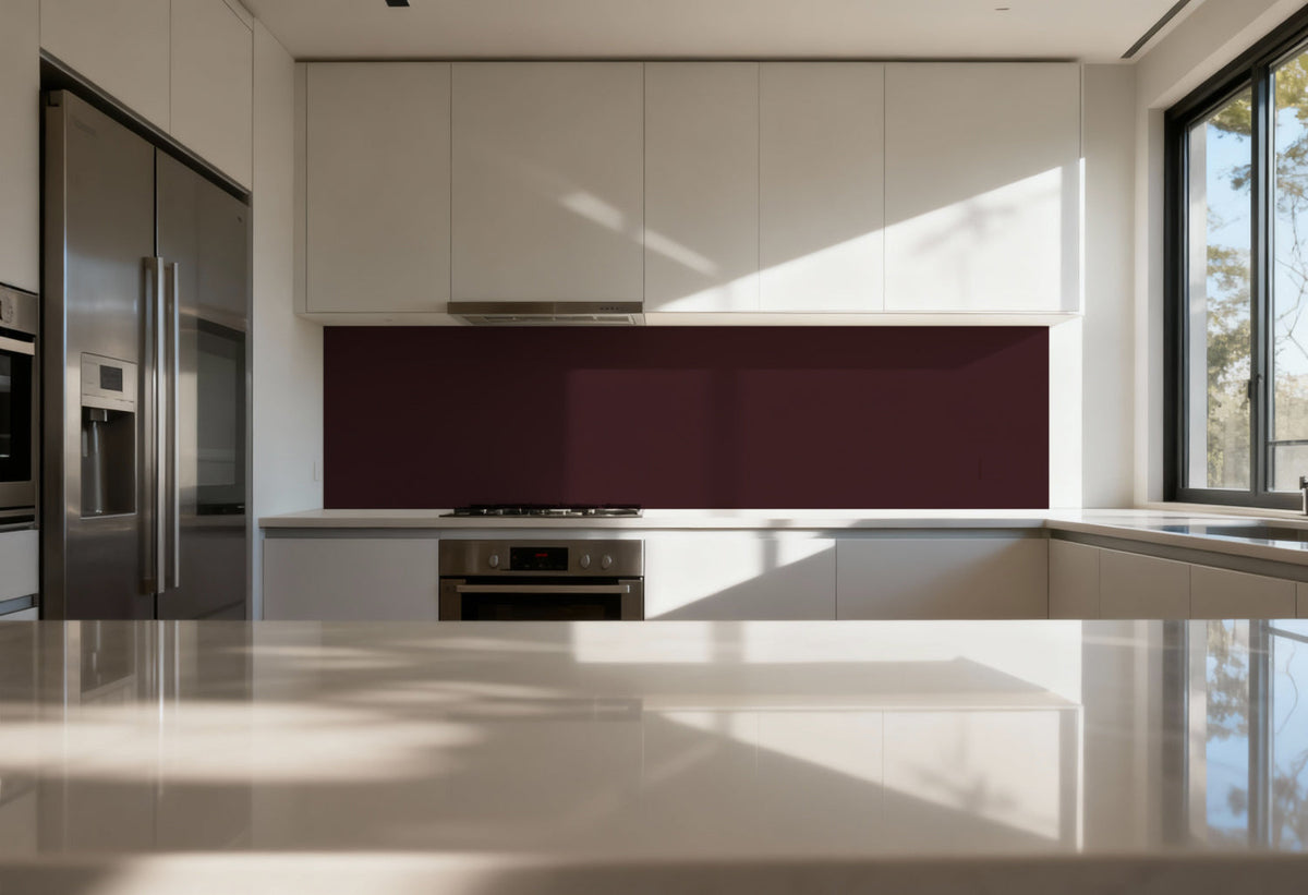 Küchenrückwand Einfarbig