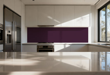 Küchenrückwand Einfarbig