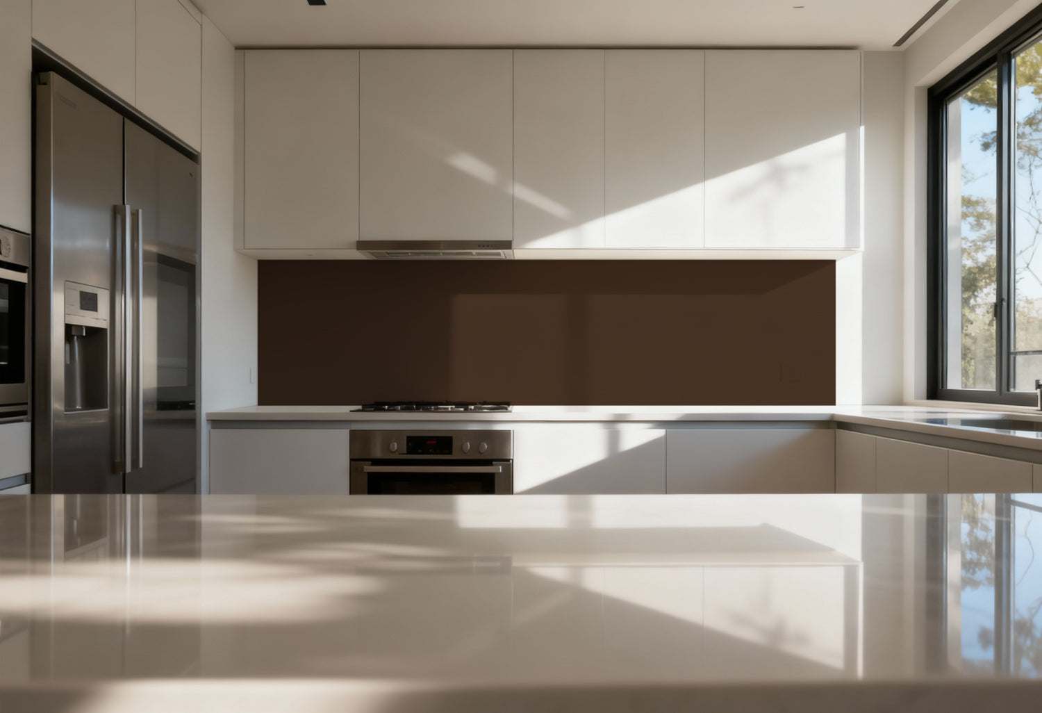 Küchenrückwand Einfarbig