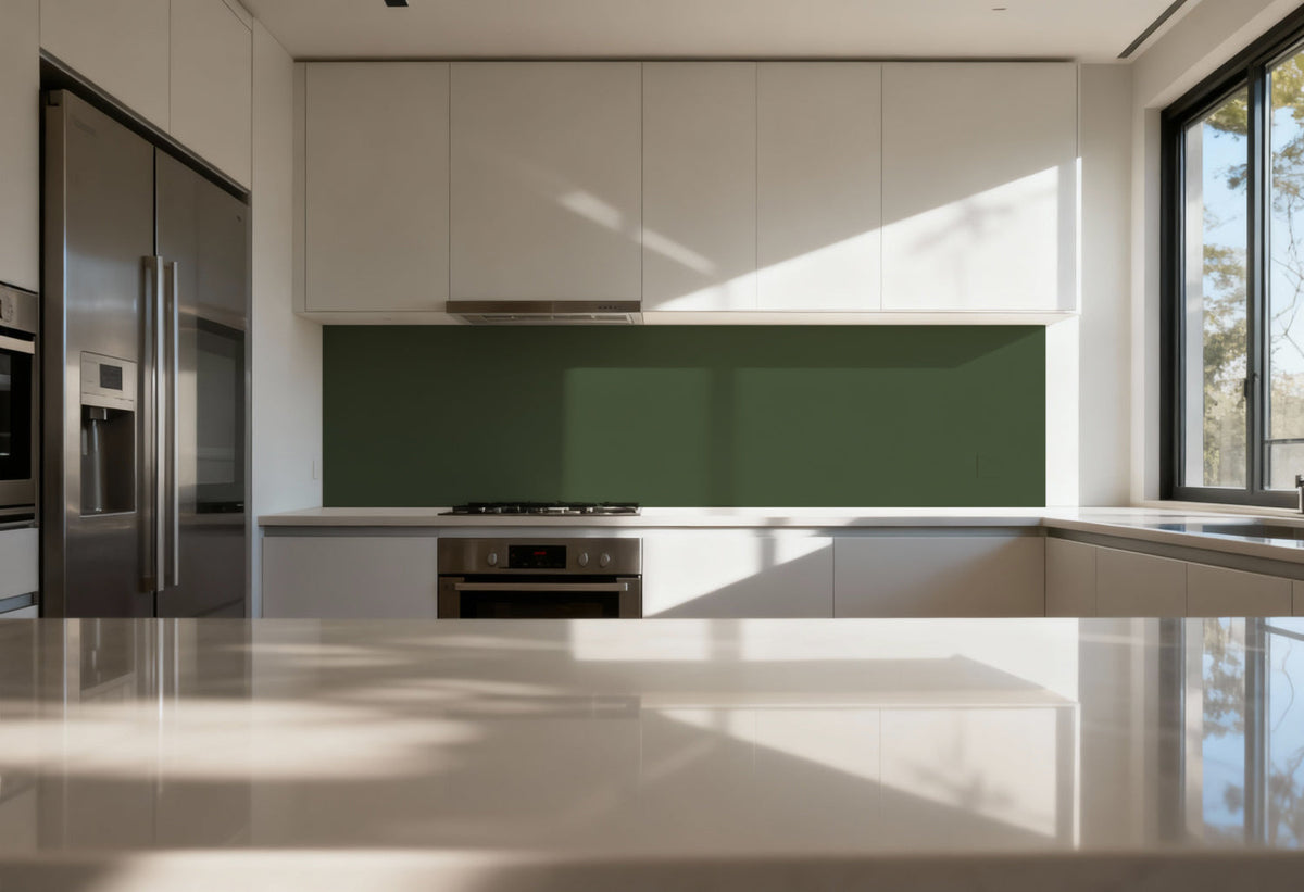 Küchenrückwand Einfarbig