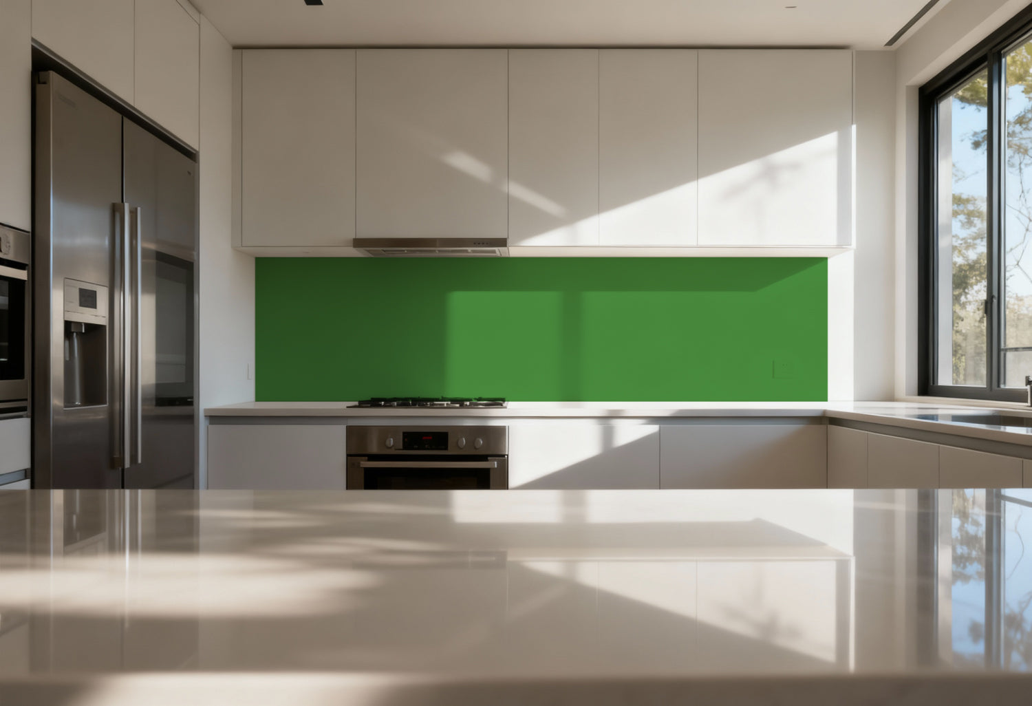 Küchenrückwand Einfarbig