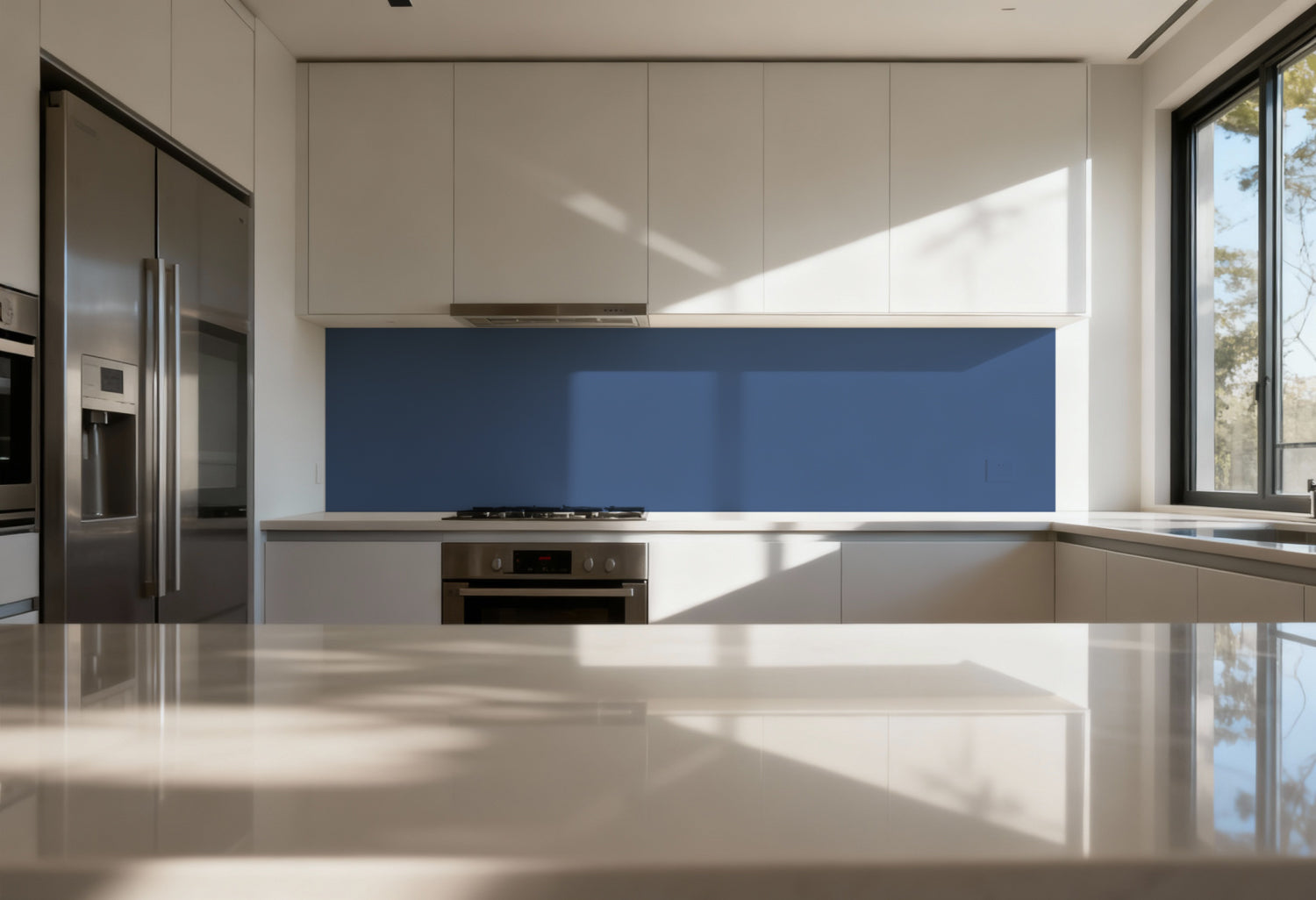 Küchenrückwand Einfarbig