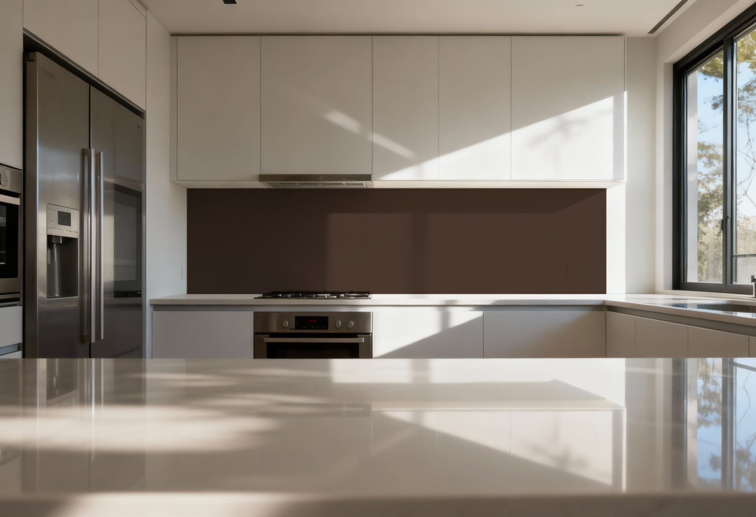 Küchenrückwand Einfarbig