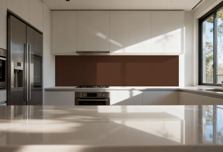 Küchenrückwand Einfarbig