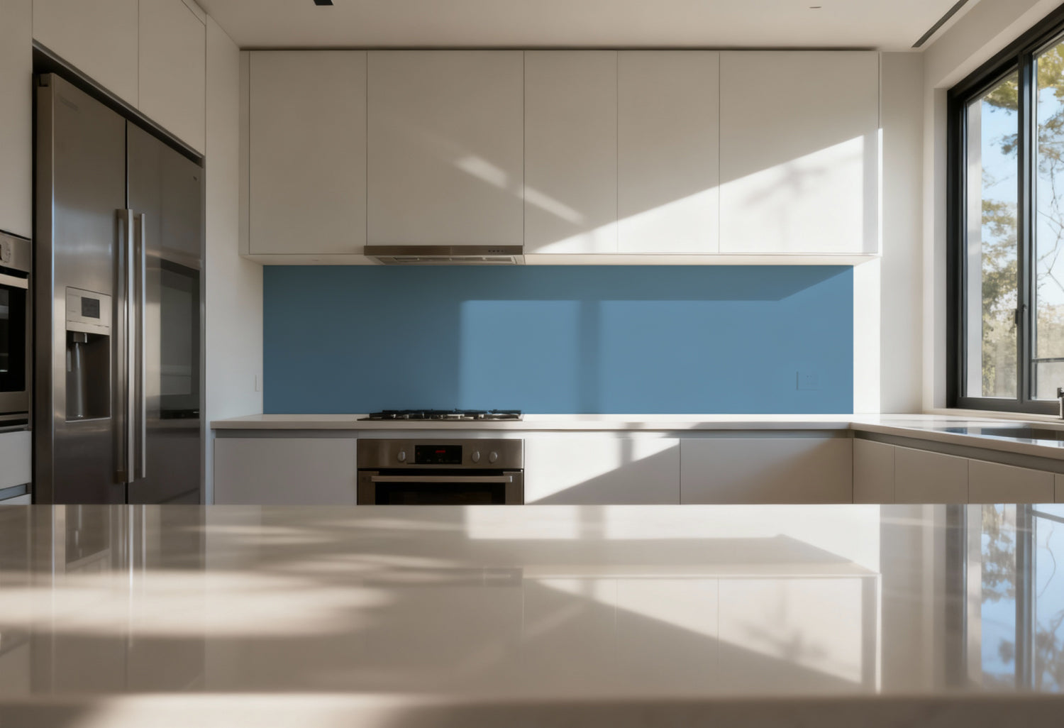 Küchenrückwand Einfarbig