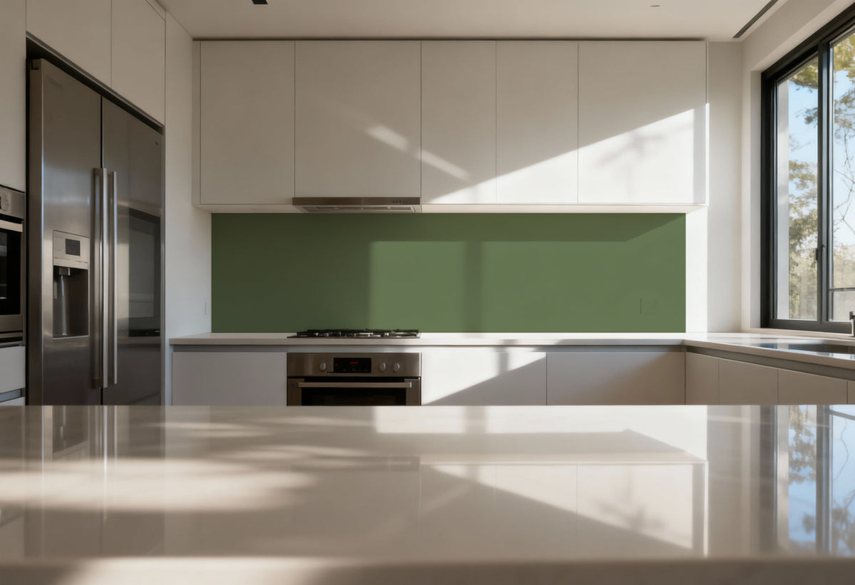 Küchenrückwand Einfarbig