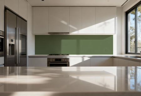 Küchenrückwand Einfarbig