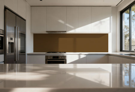 Küchenrückwand Einfarbig