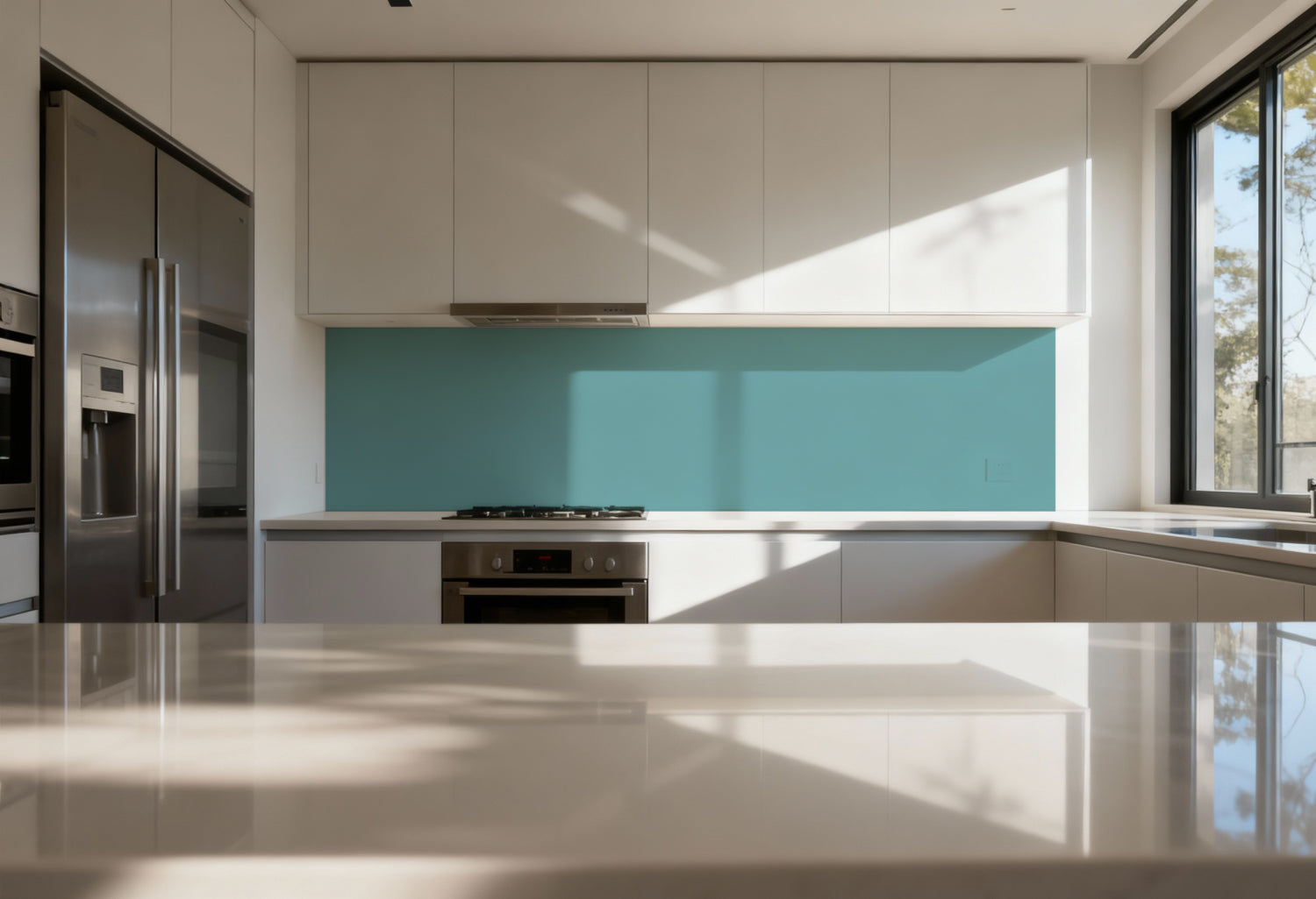 Küchenrückwand Einfarbig