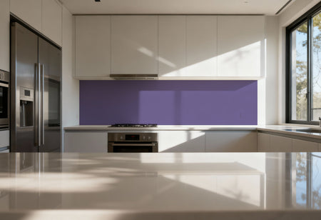 Küchenrückwand Einfarbig