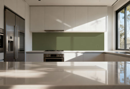 Küchenrückwand Einfarbig