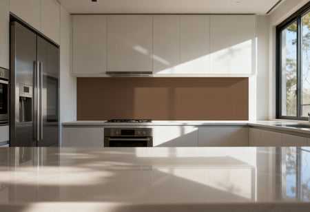 Küchenrückwand Einfarbig