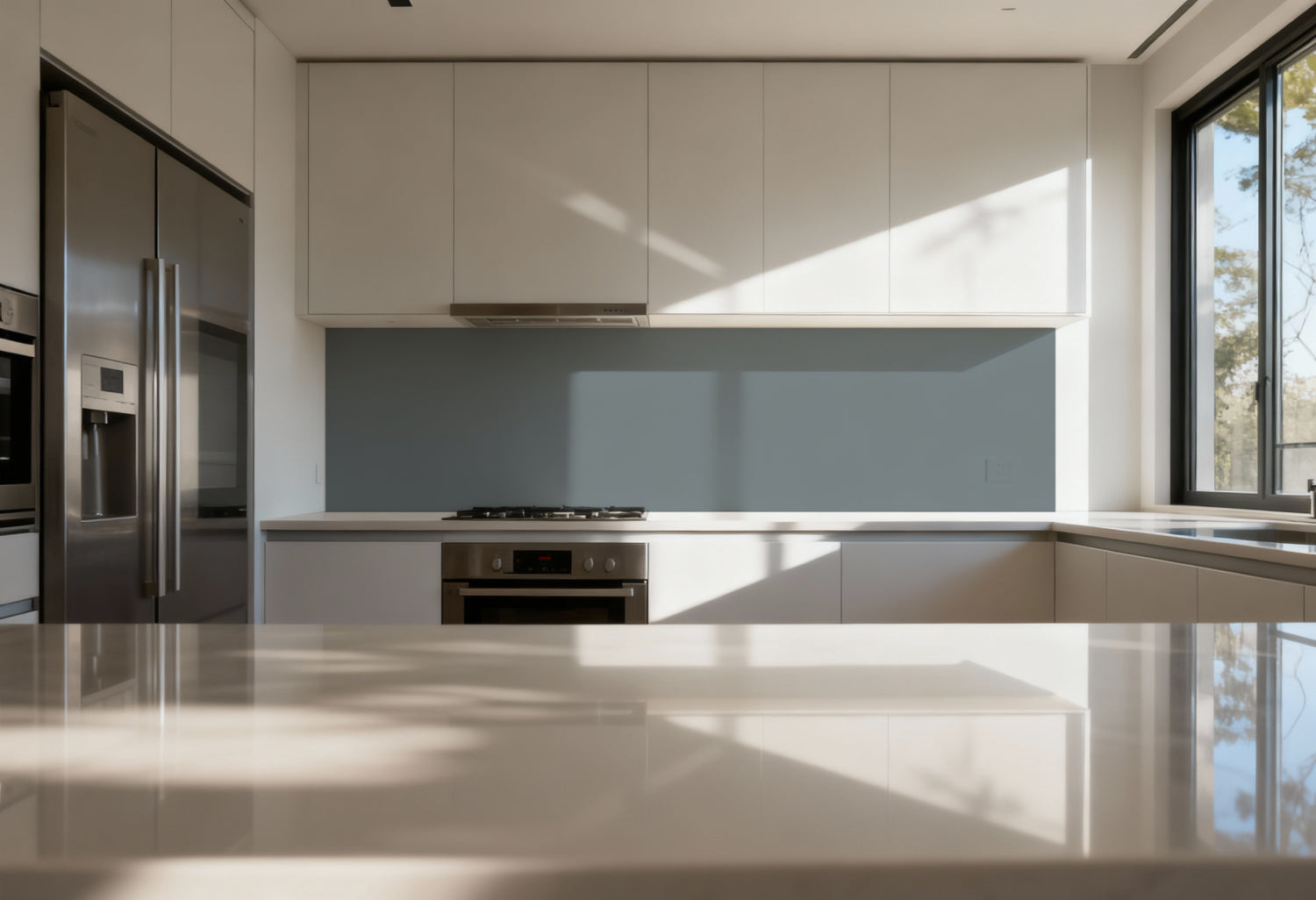 Küchenrückwand Einfarbig