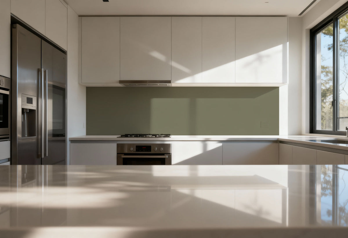 Küchenrückwand Einfarbig