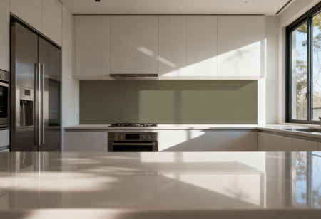 Küchenrückwand Einfarbig