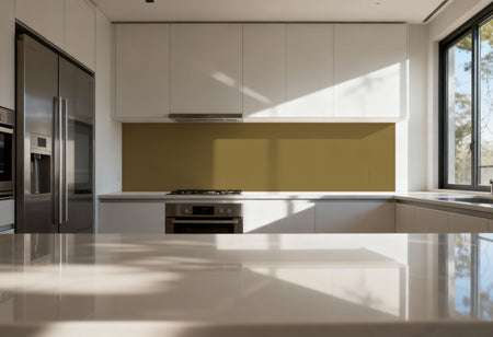 Küchenrückwand Einfarbig