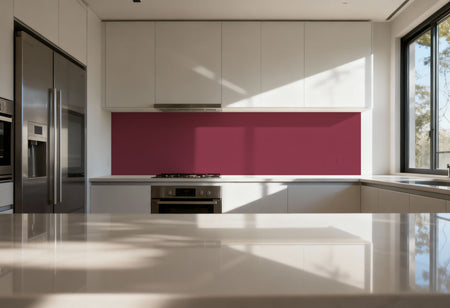 Küchenrückwand Einfarbig