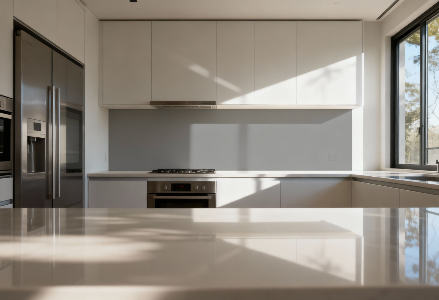 Küchenrückwand Einfarbig