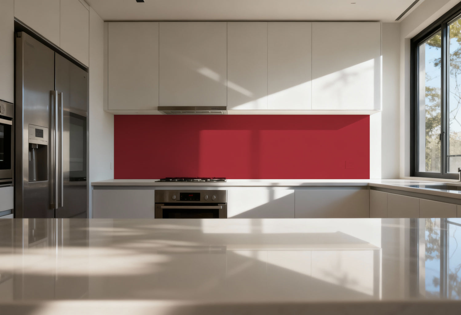 Küchenrückwand Einfarbig