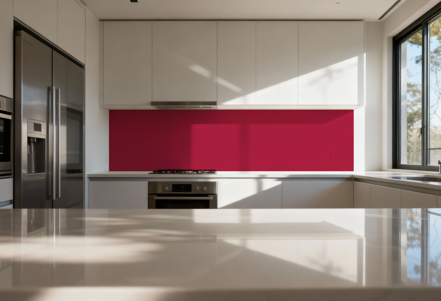 Küchenrückwand Einfarbig