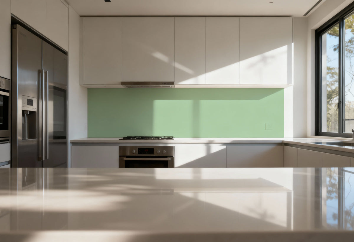 Küchenrückwand Einfarbig