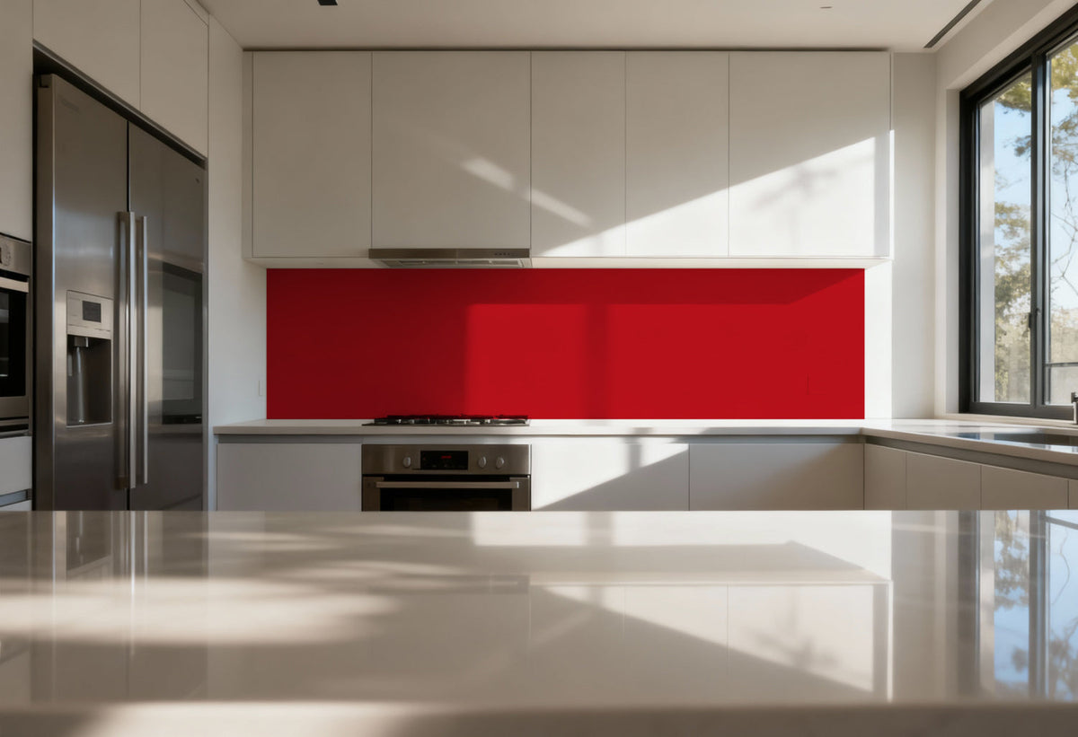 Küchenrückwand Einfarbig
