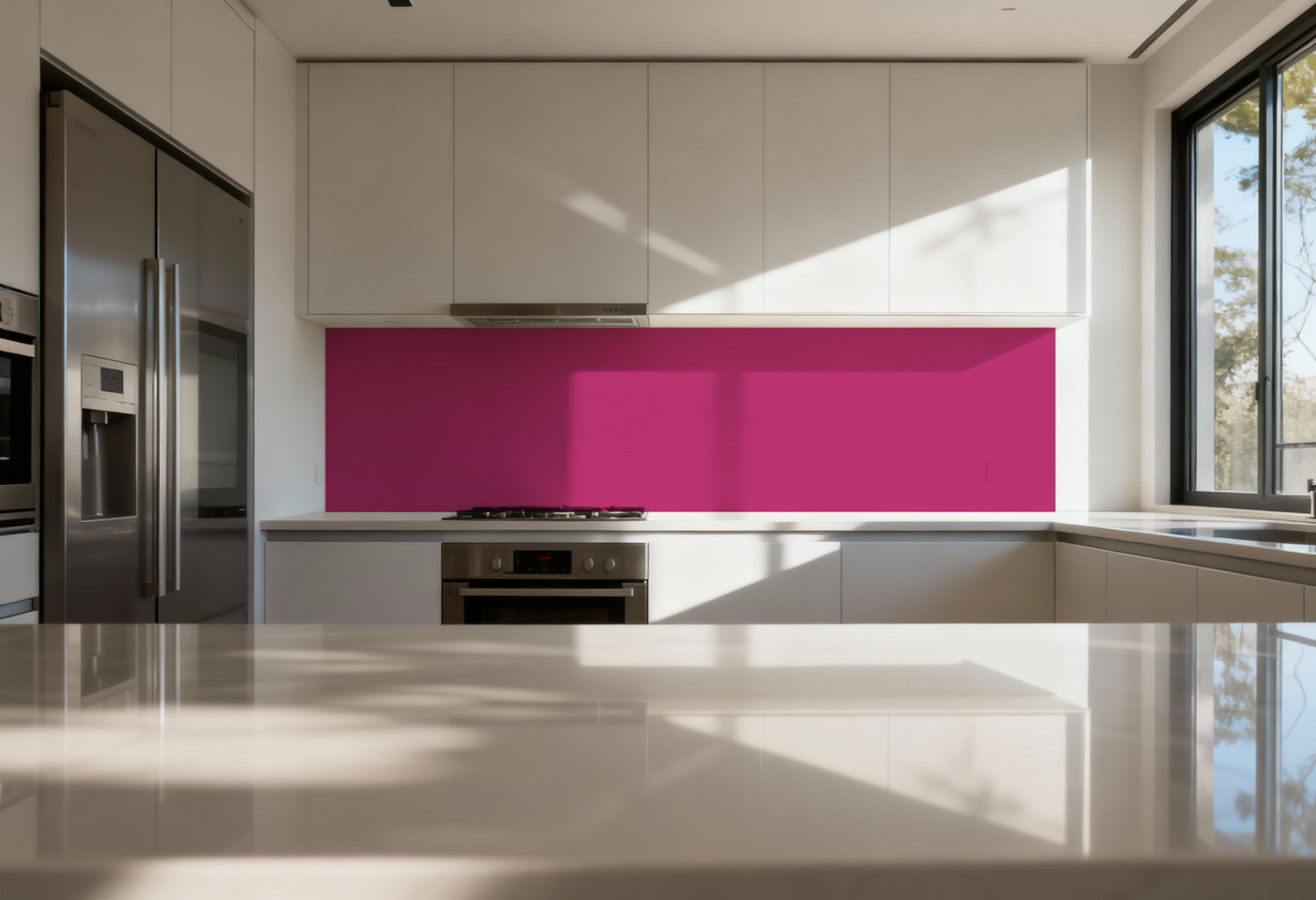 Küchenrückwand Einfarbig