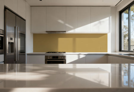 Küchenrückwand Einfarbig