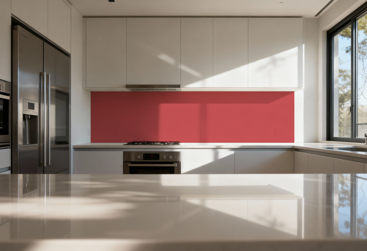 Küchenrückwand Einfarbig