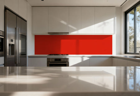 Küchenrückwand Einfarbig