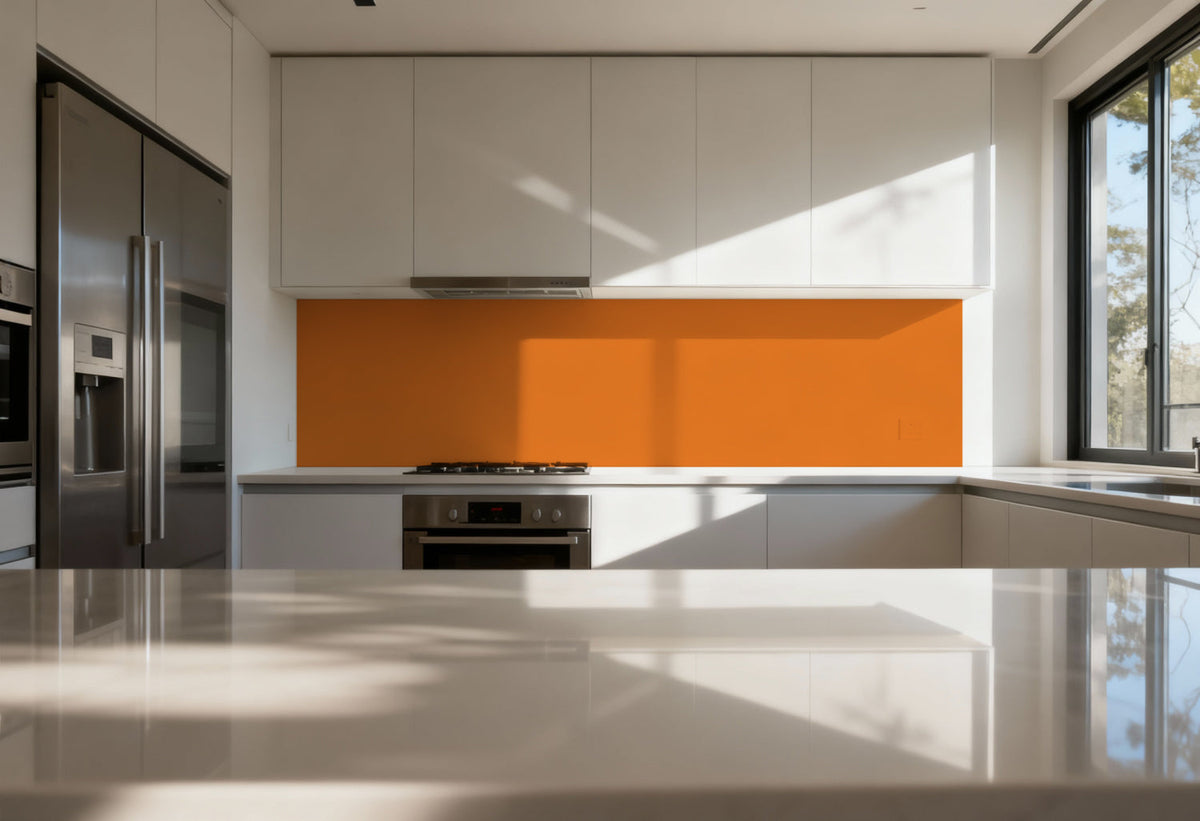 Küchenrückwand Einfarbig