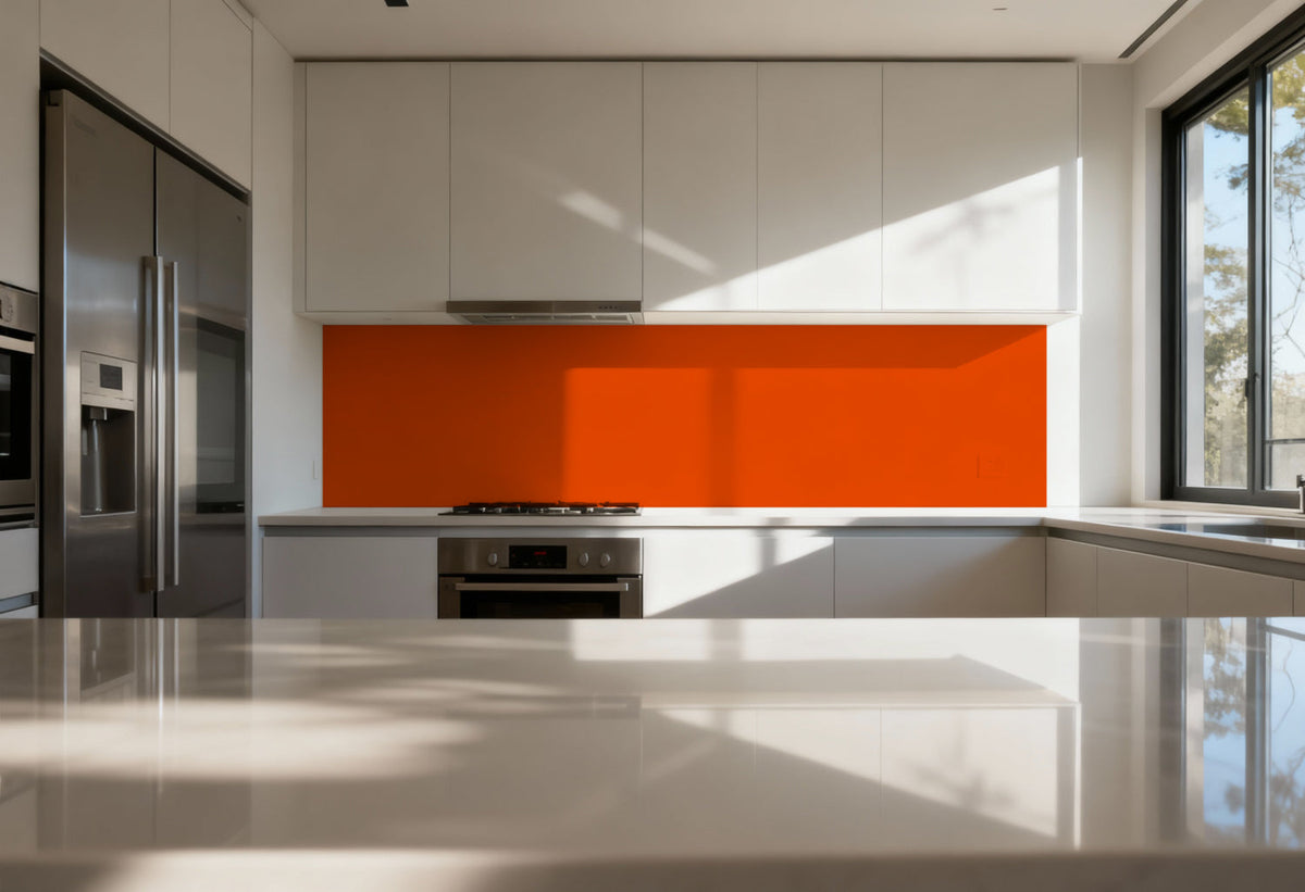 Küchenrückwand Einfarbig