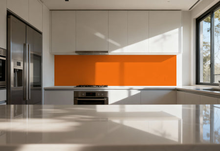 Küchenrückwand Einfarbig