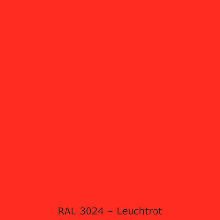 Spritzschutz Küche Einfarbig #FF2D21 RAL 3024 – Leuchtrot