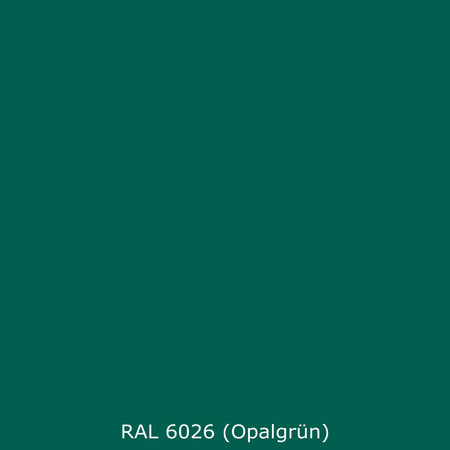 Spritzschutz Küche Einfarbig RAL 6026 (Opalgrün)