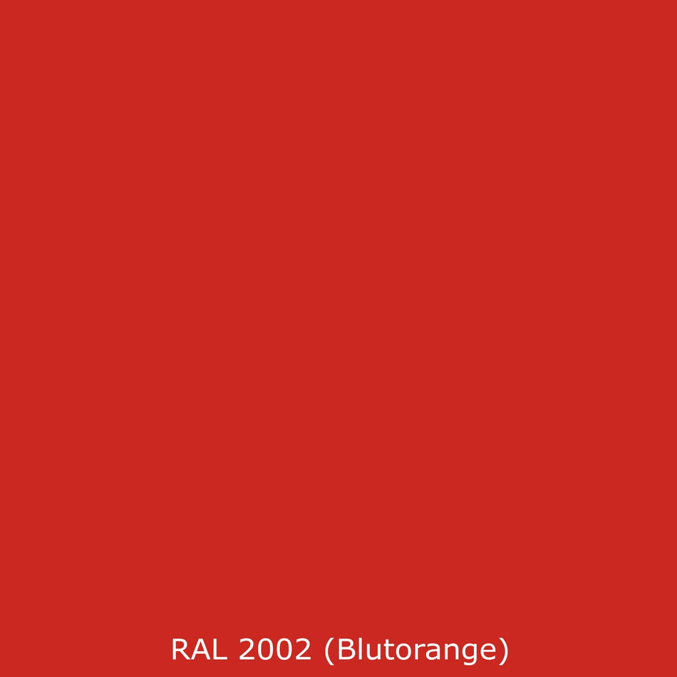 Spritzschutz Küche Einfarbig RAL 2002 Blutorange
