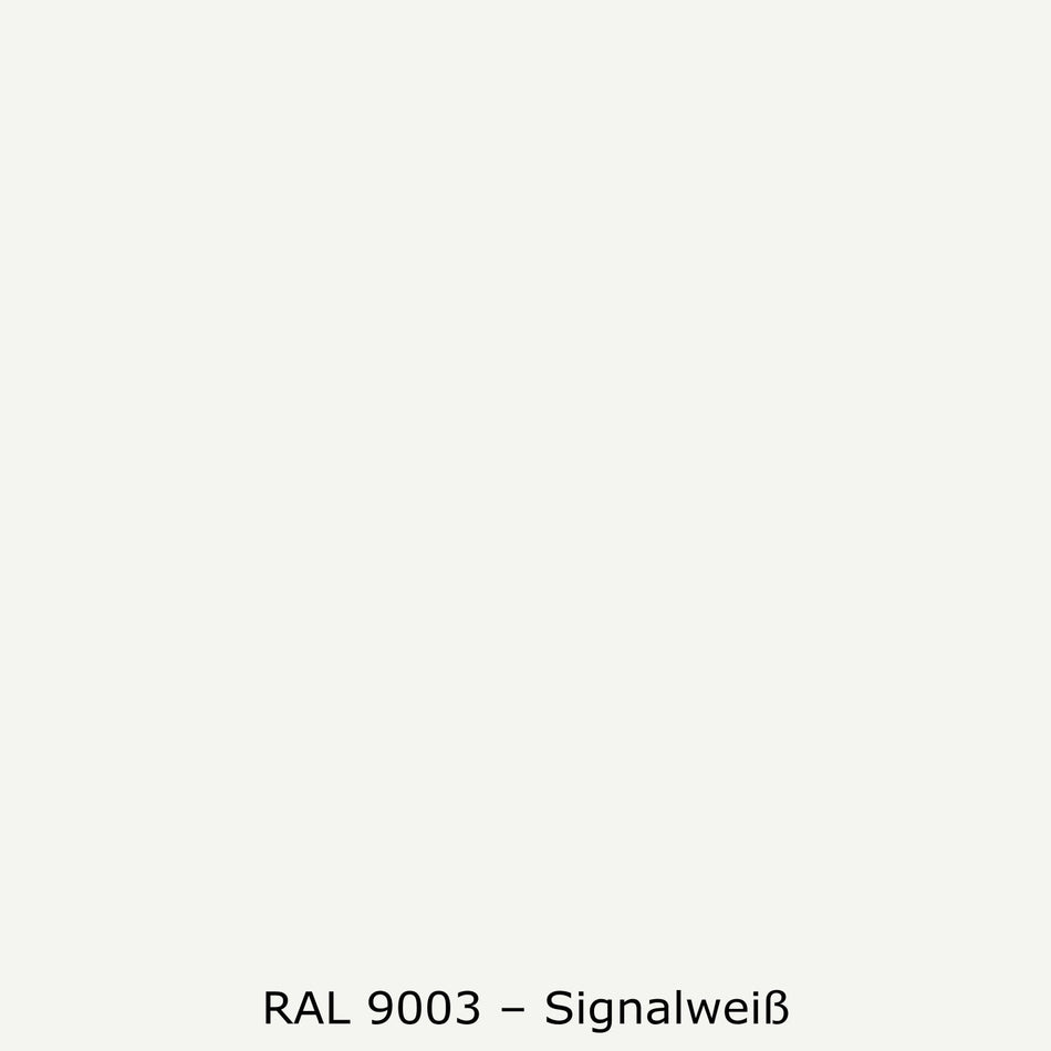 Spritzschutz Küche Einfarbig RAL 9003 Signalweiß
