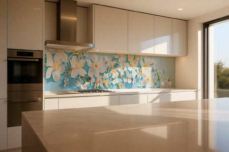 Küchenrückwand Narzissen & Blüten