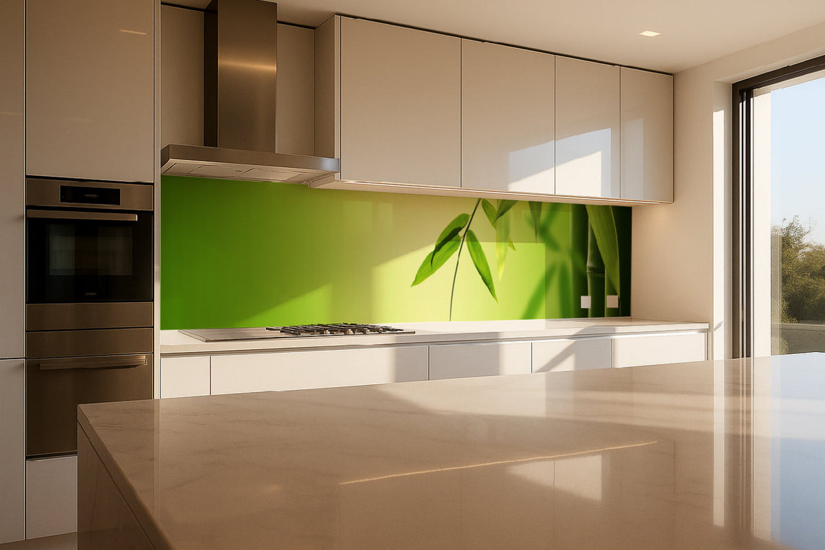 Küchenrückwand Zen Bambus