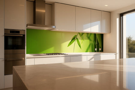 Küchenrückwand Zen Bambus