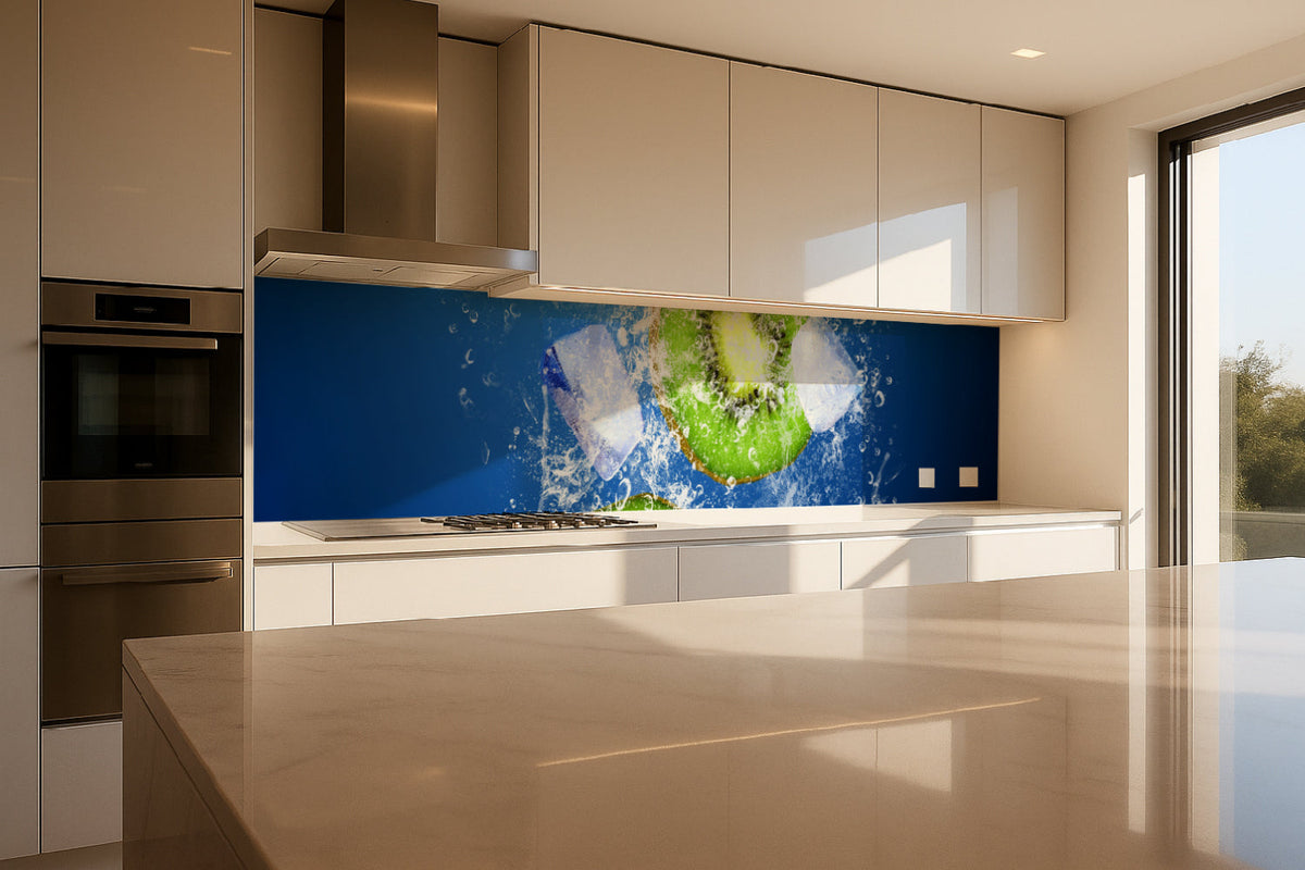 Küchenrückwand Kiwi Splash