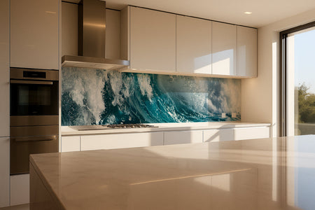 Küchenrückwand Meereswelle